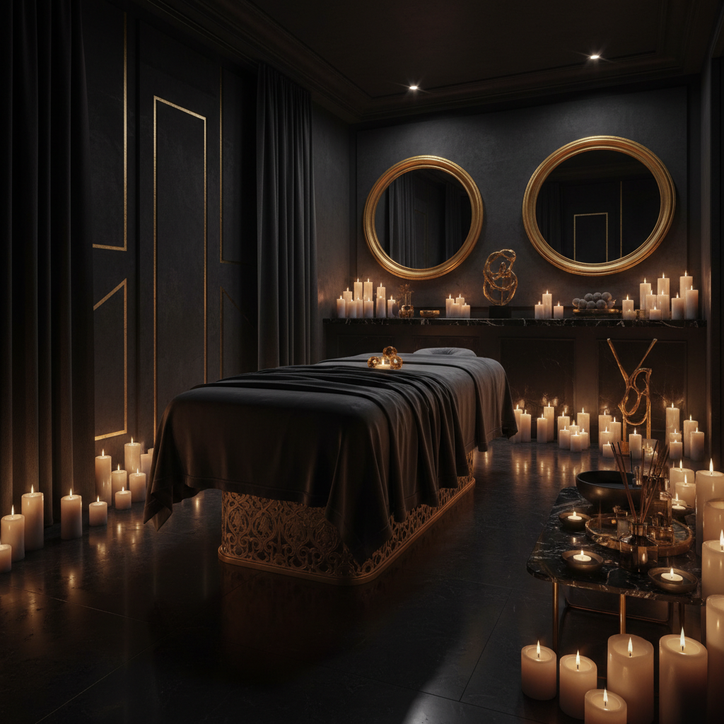 Noire dark luxury sanctuary